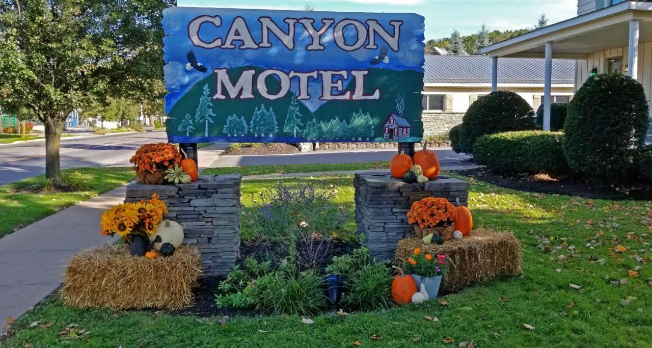 Canyon Motel Wellsboro Exterior foto
